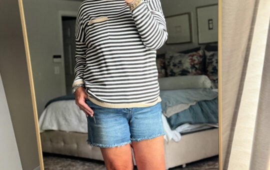 fran stripe top