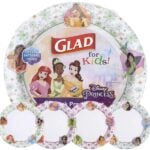glad paper plates disney princess