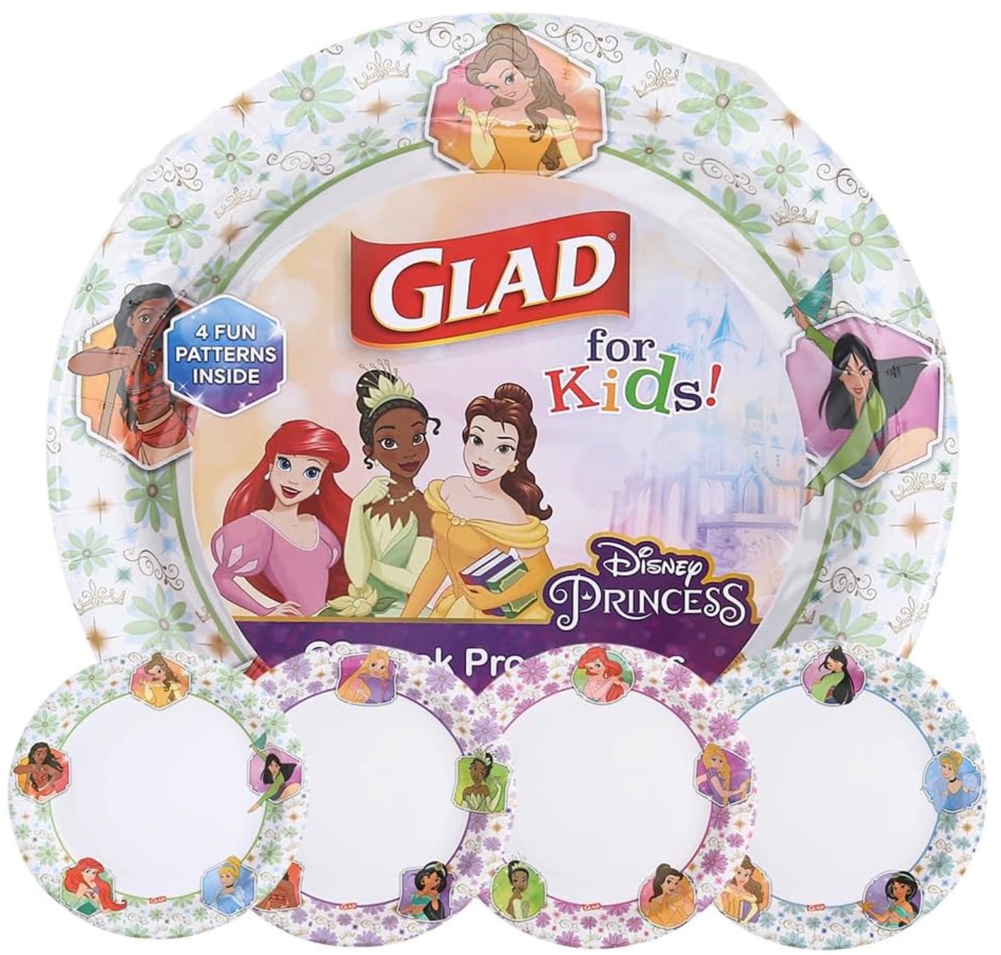 glad paper plates disney princess glad paper plates disney princess
