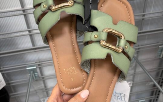 green walmart sandals