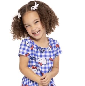 hello kitty toddler girl dress short sleeve walmart