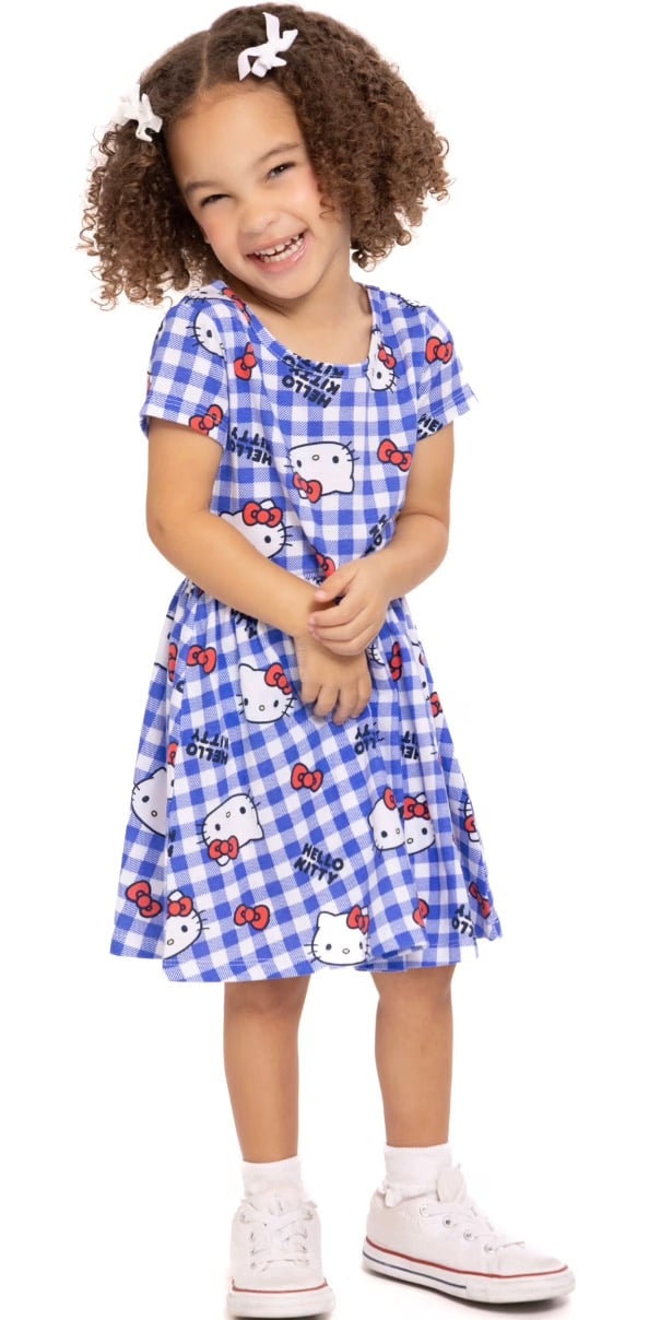 hello kitty toddler girl dress short sleeve walmart hello kitty toddler girl dress short sleeve walmart