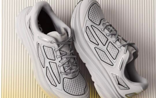 hoka clifton mens white