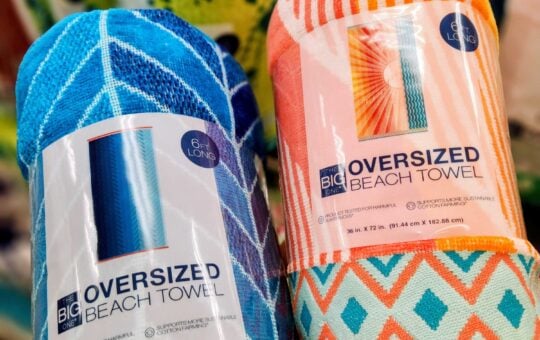 kohls beach towels new