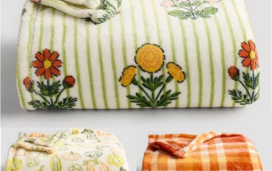 kohls big one fall blankets