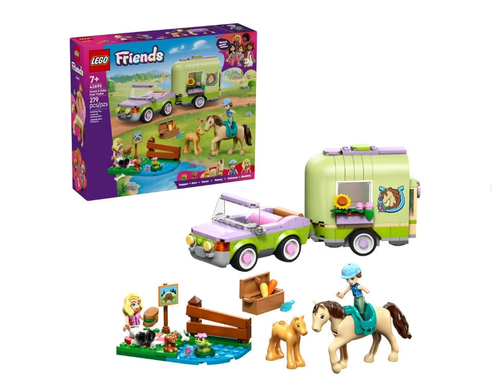 lego friends horse trailer lego friends horse trailer