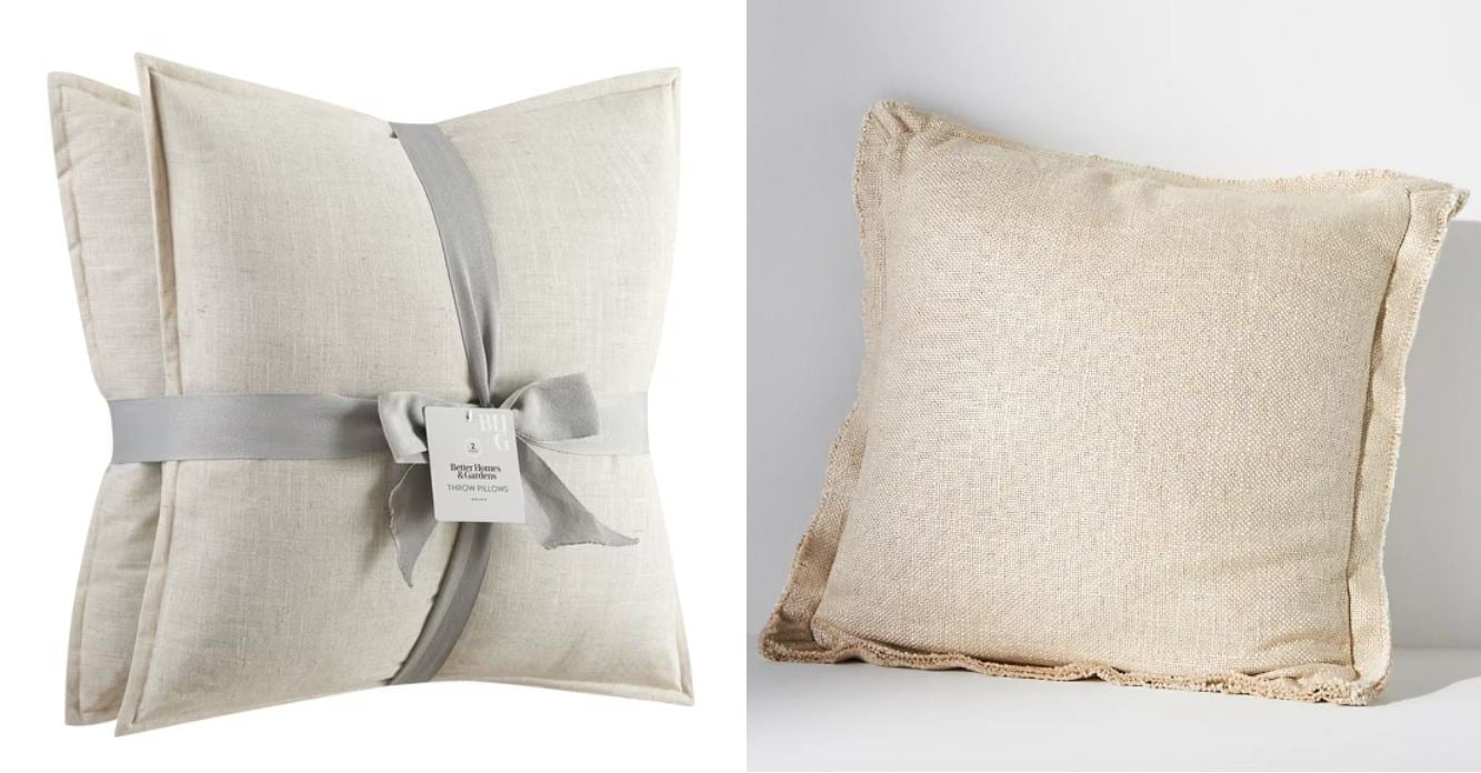 linen blend pillow dupe linen blend pillow dupe
