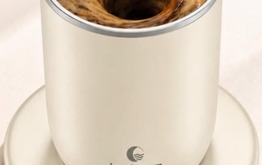 loadwarm Self Heated Stirring Coffee Mug