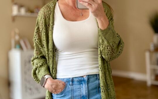 mary green cardigan