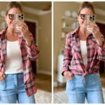 mary pink flannel