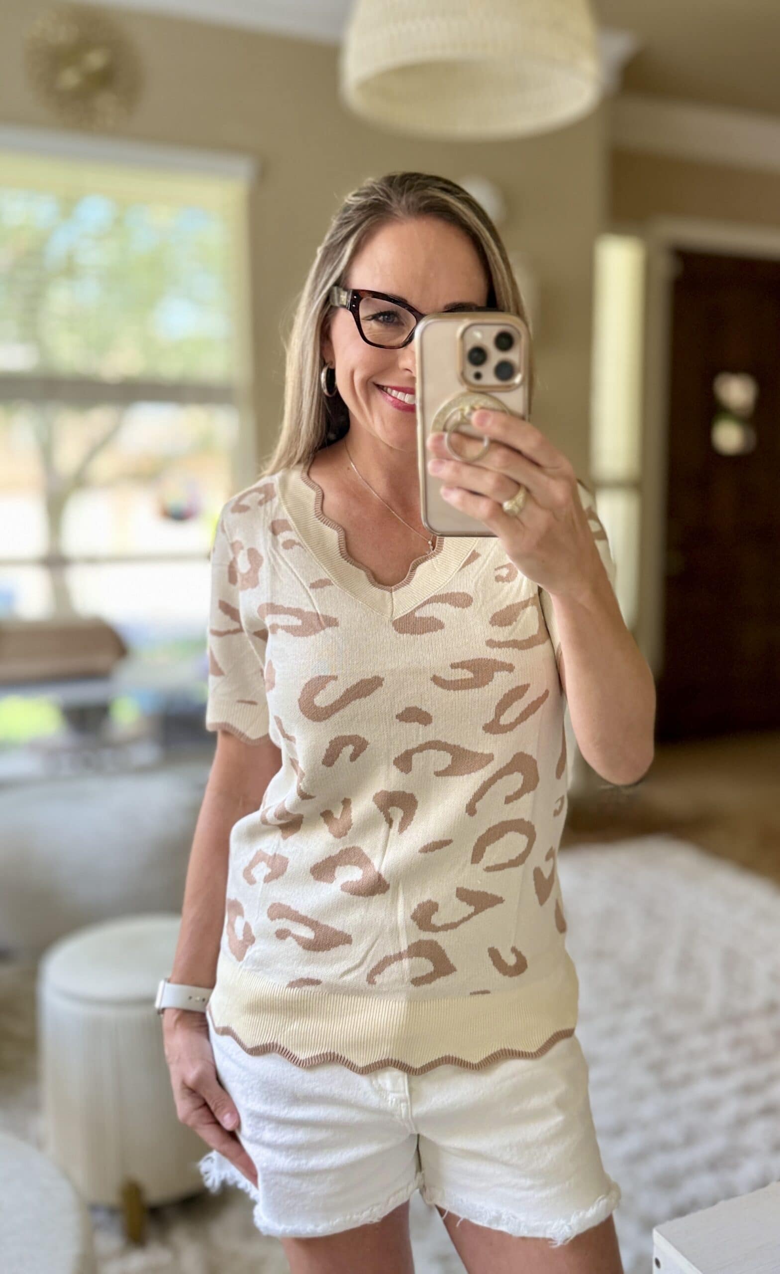 mary short sweater