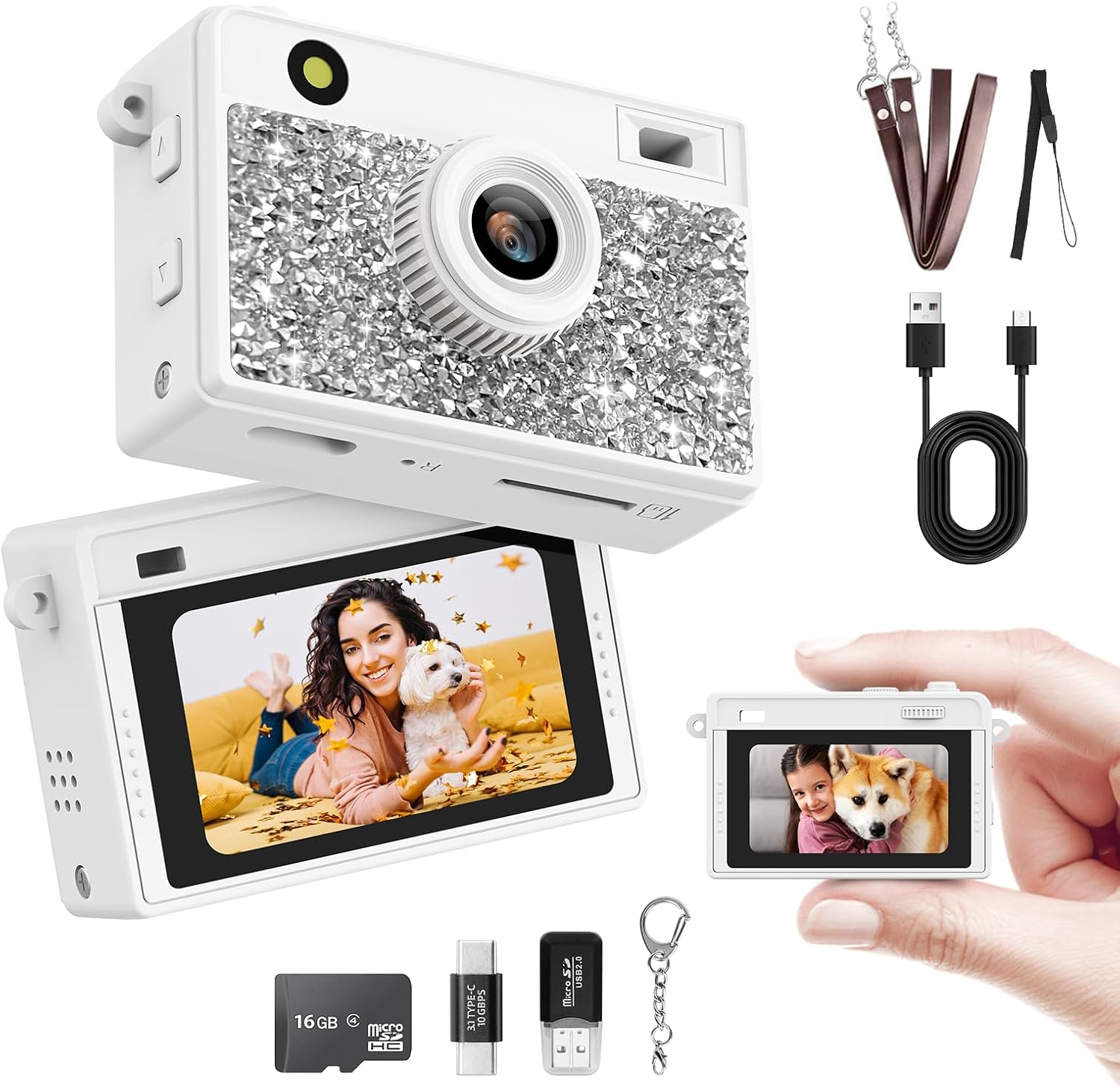 mini camera keychain