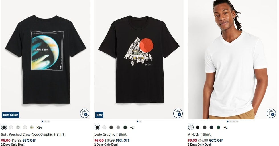 old navy graphic tee men