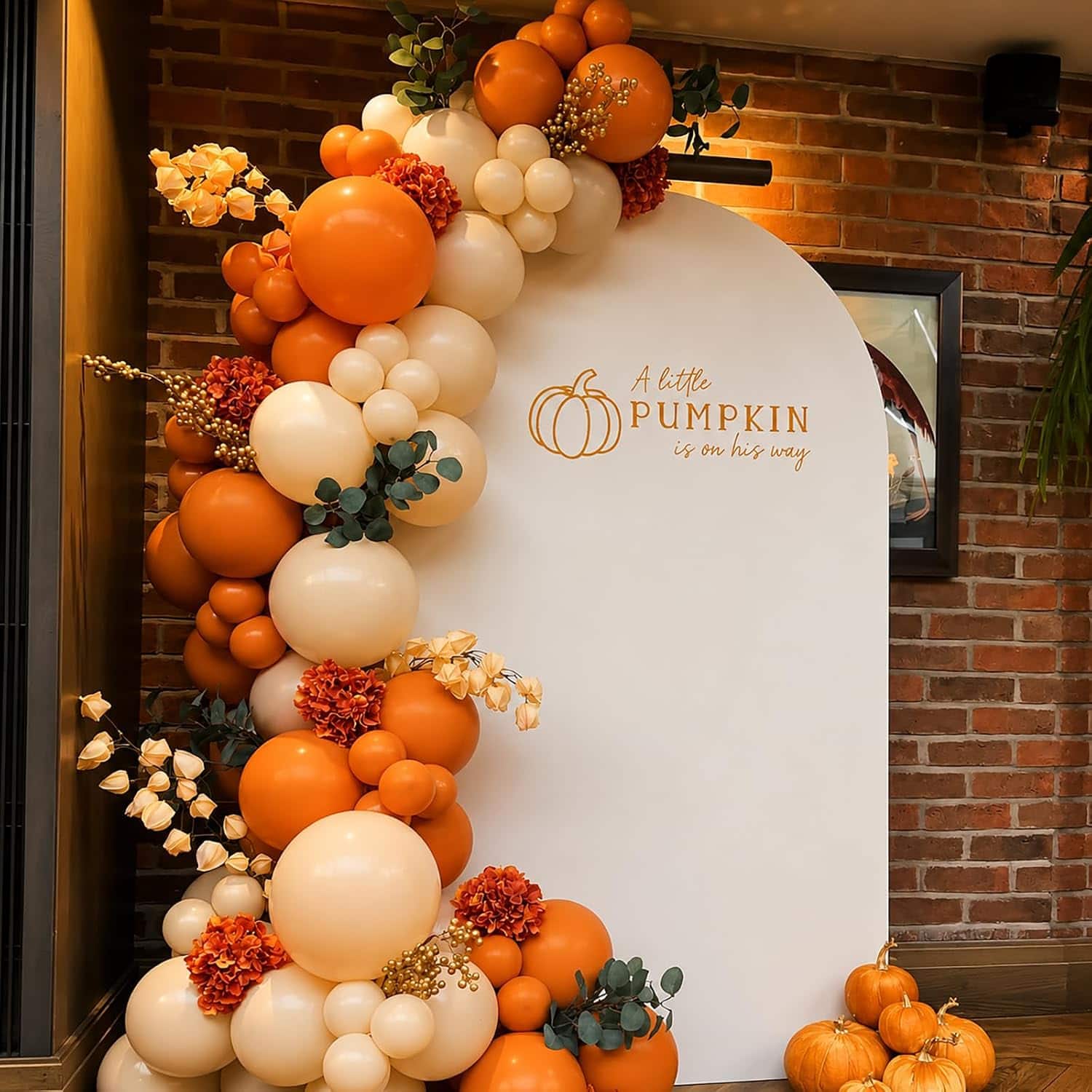 pumpkin balloon arch pumpkin balloon arch