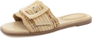 rafia sandals