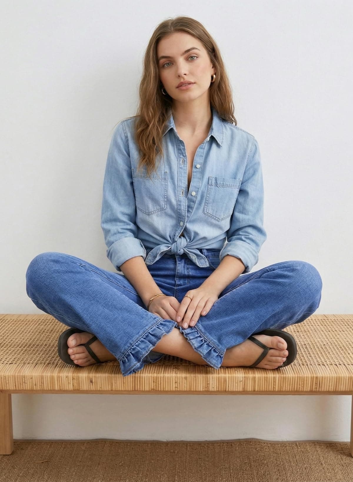 ruffle jeans ruffle jeans