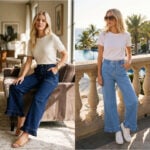 ruffle jeans