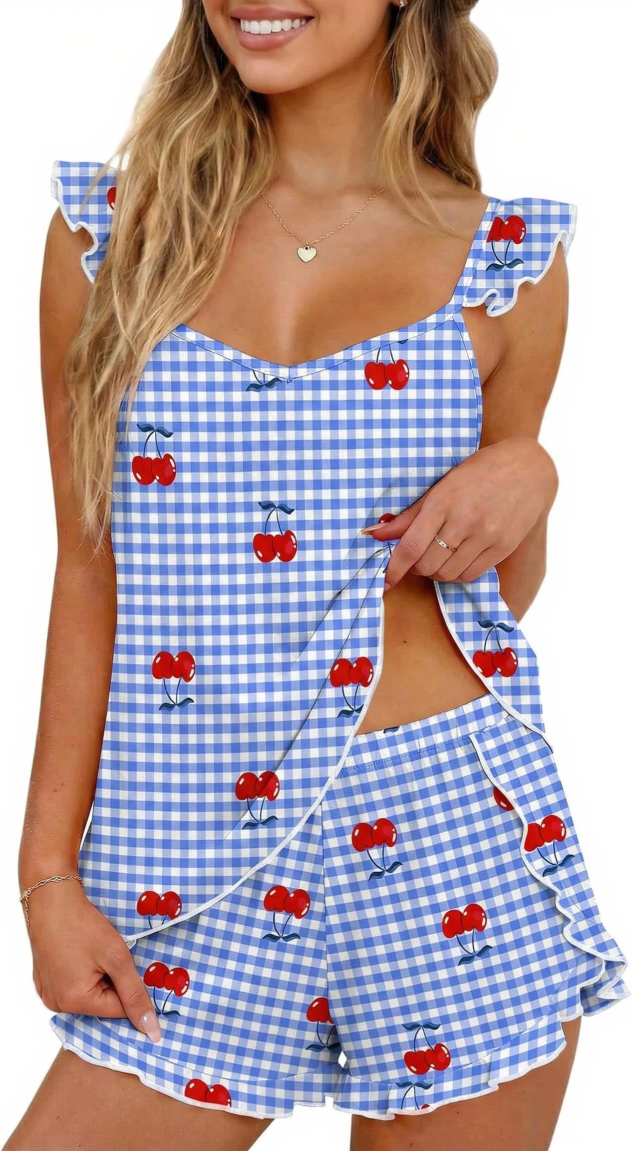 ruffle pajamas