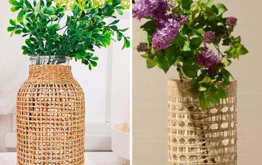 seagrass vase dupe