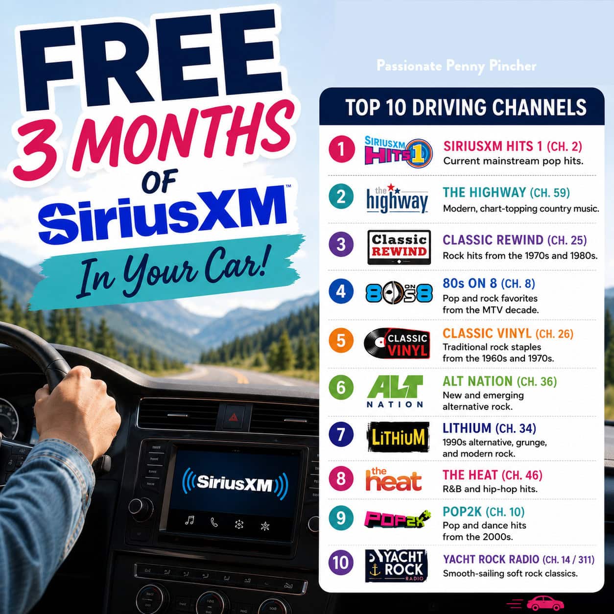 sirius channels sirius channels