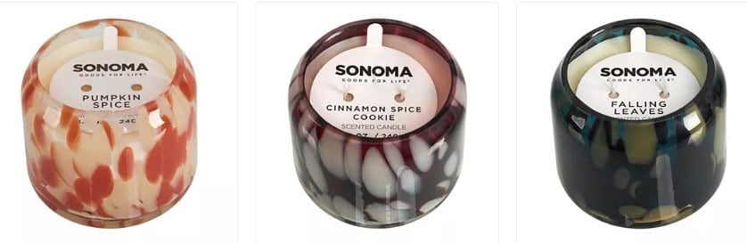 sonoma confetti candle sonoma confetti candle