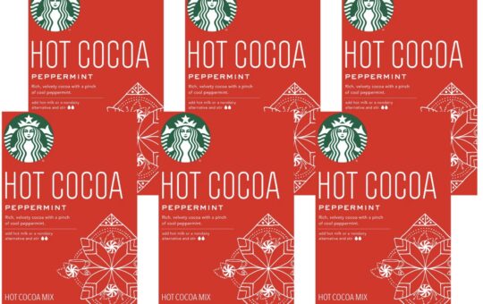 starbucks peppermint hot cocoa