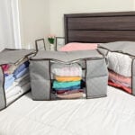 storage bags grey