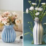 striped vase dupe