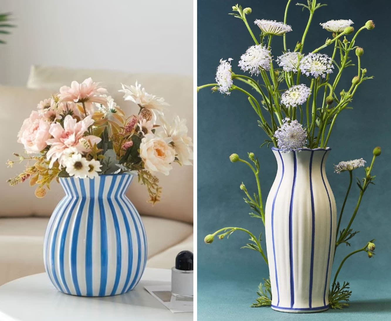 striped vase dupe striped vase dupe