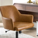 walmart office chair brown