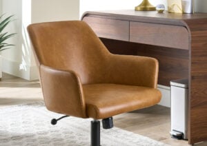 walmart office chair brown