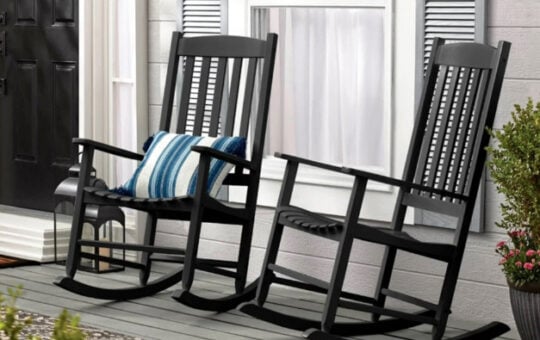 walmart rockers black set