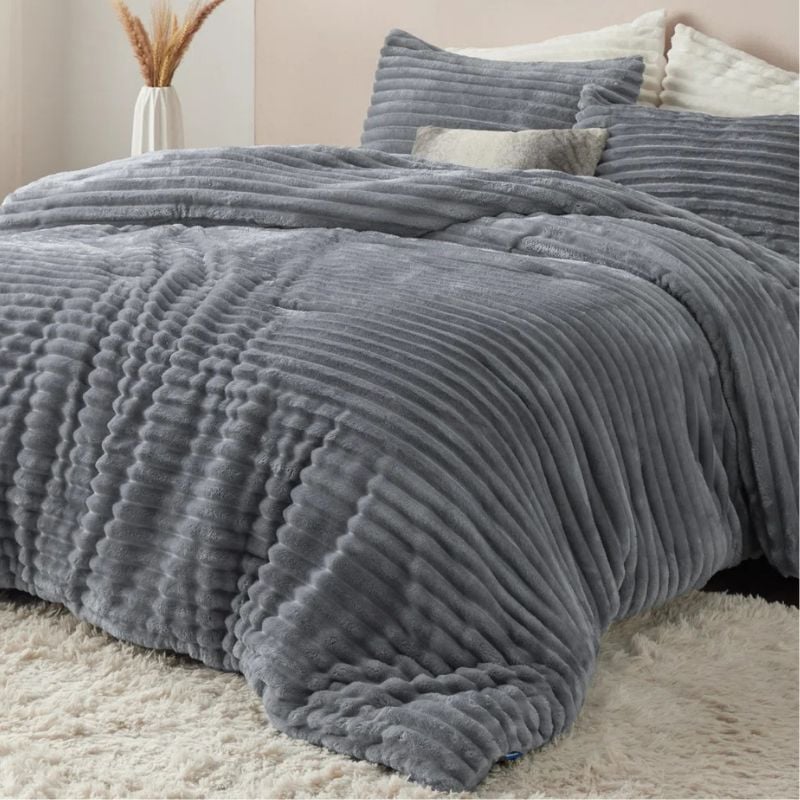 gray wayfair comforter