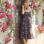 womens floral corset dress scarlett darkness brand