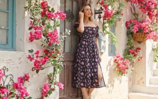 womens floral corset dress scarlett darkness brand