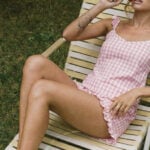 womens gingham pjs
