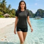 womens swim shirts