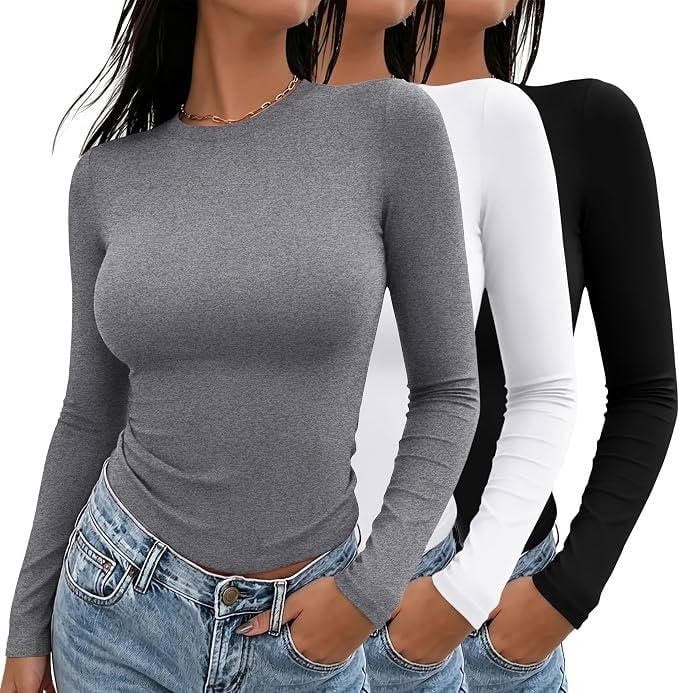 zeagoo basic layering tops zeagoo basic layering tops