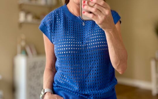 zeagoo blue top