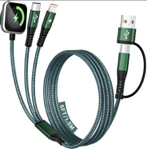 3 in 2 charger usb c and apple watch