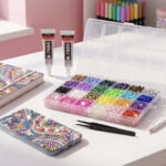 40 Colors Jelly Rhinestones, 3mm Multicolor Resin Flatback Gems | For Bedazzling & Diamond Art, Bedazzler Kit with 3Pcs 10ml B7000 Jewelry Glue, For Crafting Book Nail Art