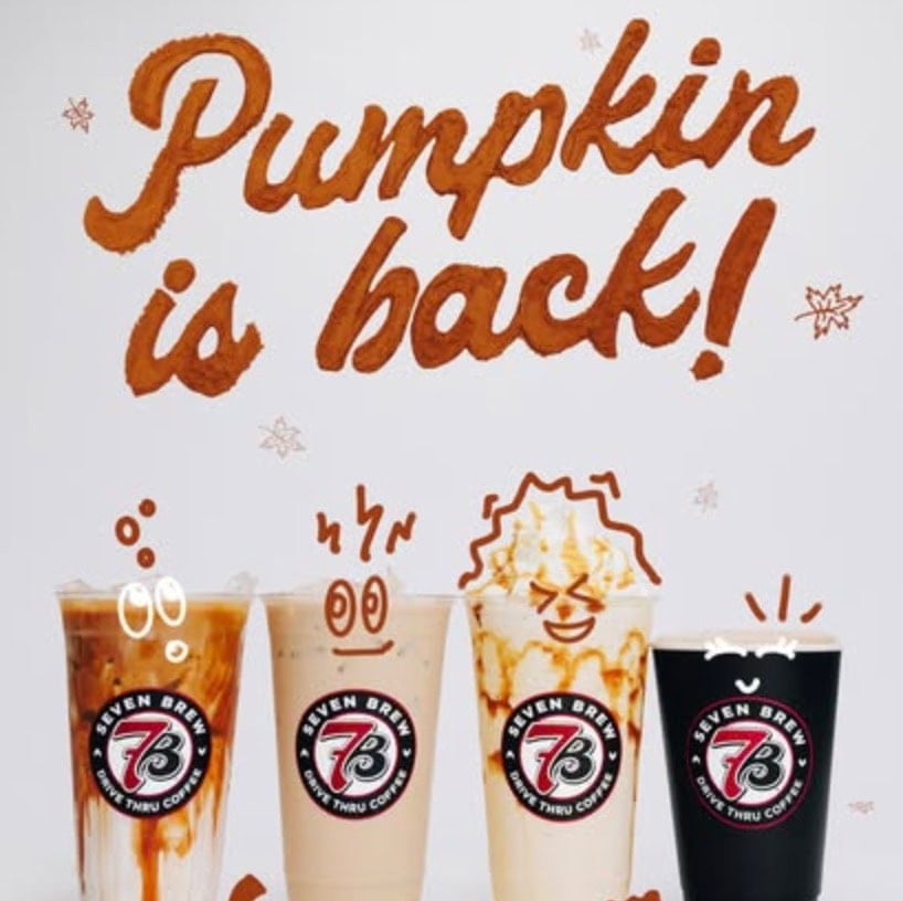 7 brew pumpkin is back
