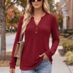 ANRABESS Women’s Fall Long Sleeve Shirts