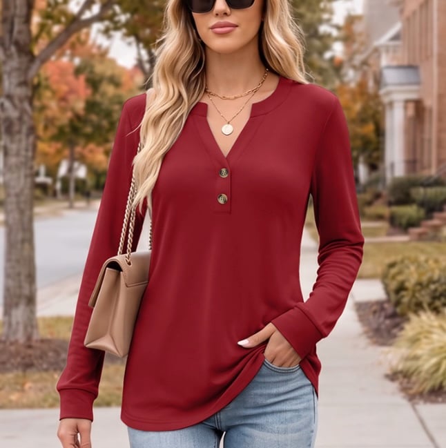 ANRABESS Women’s Fall Long Sleeve Shirts