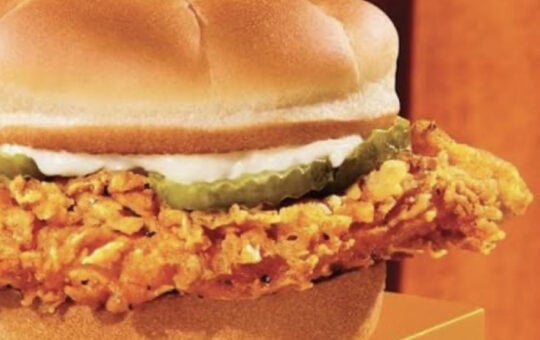 A&W Chicken Sandwich