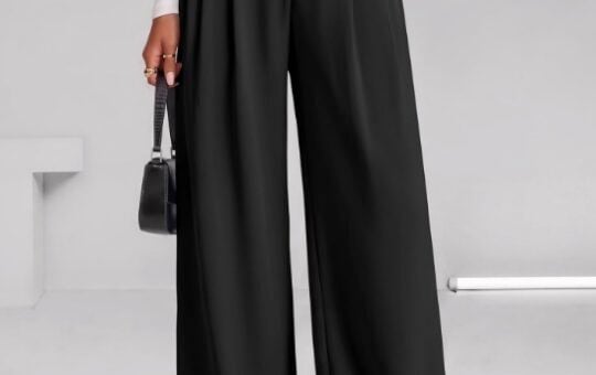 BTFBM Wide Leg Dress Pants