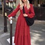 BTFBM Women's Fall Long Sleeve Dress