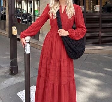 BTFBM Women's Fall Long Sleeve Dress