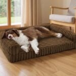 Bedsure ComfyFleece Memory Foam Orthopedic Dog Beds