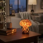 Better Homes & Gardens Fragrance Wax Melt Warmer Warmer, Dark Tortoise Mushroom